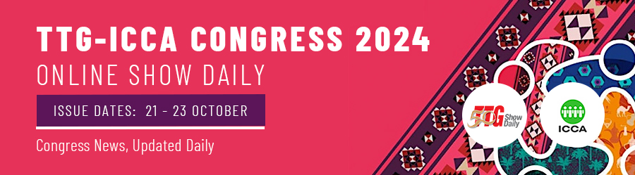 TTG-ICCA Congress 2023 show dailies banner